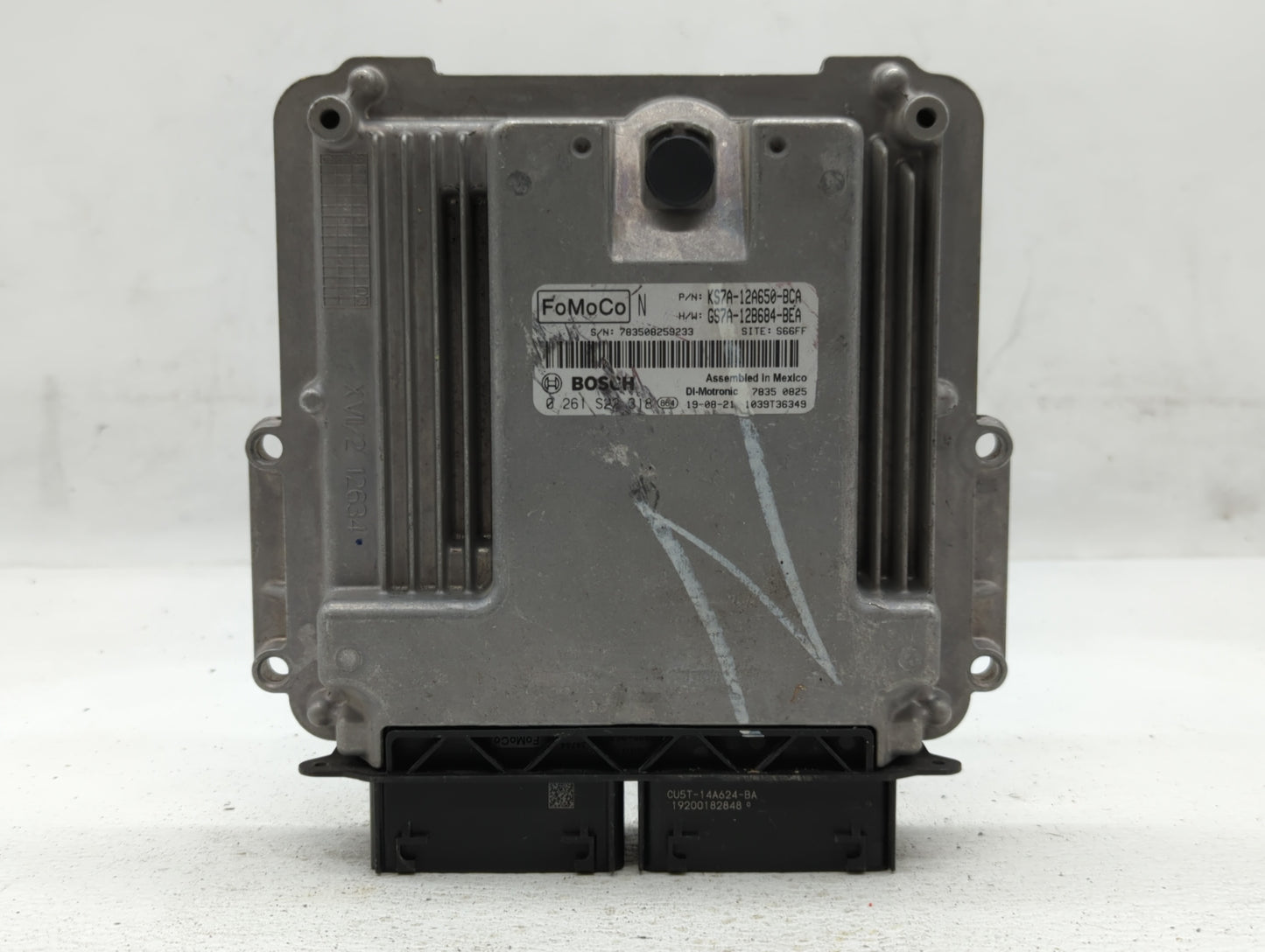 2020 Ford Fusion PCM Engine Control Computer ECU ECM PCU OEM P/N:GS7A-12B684-BEA KS7A-12A650-BCA Fits OEM Used Auto Parts - 
