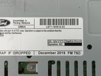2020 Ford Fusion Radio AM FM Cd Player Receiver Replacement P/N:LS7T-18D818-ZC, LS7T-19C107-XC Fits OEM Used Auto Parts - Oe