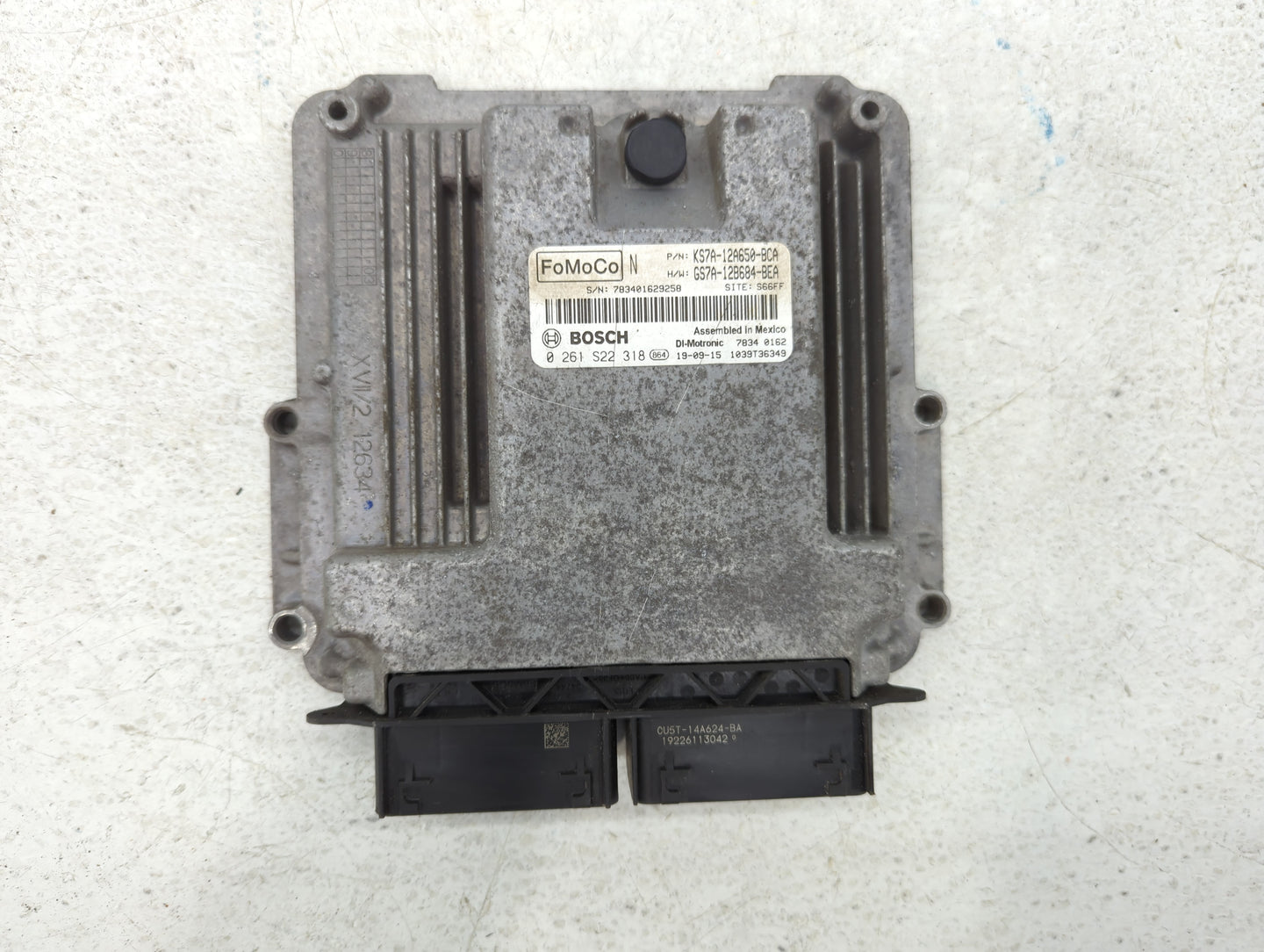 2020 Ford Fusion PCM Engine Control Computer ECU ECM PCU OEM P/N:KS7A-12B650-BCA Fits OEM Used Auto Parts - Oemusedautoparts