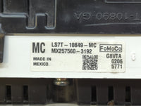 2020 Ford Fusion Instrument Cluster Speedometer Gauges P/N:LS7T-10849-MC Fits OEM Used Auto Parts - Oemusedautoparts1.com