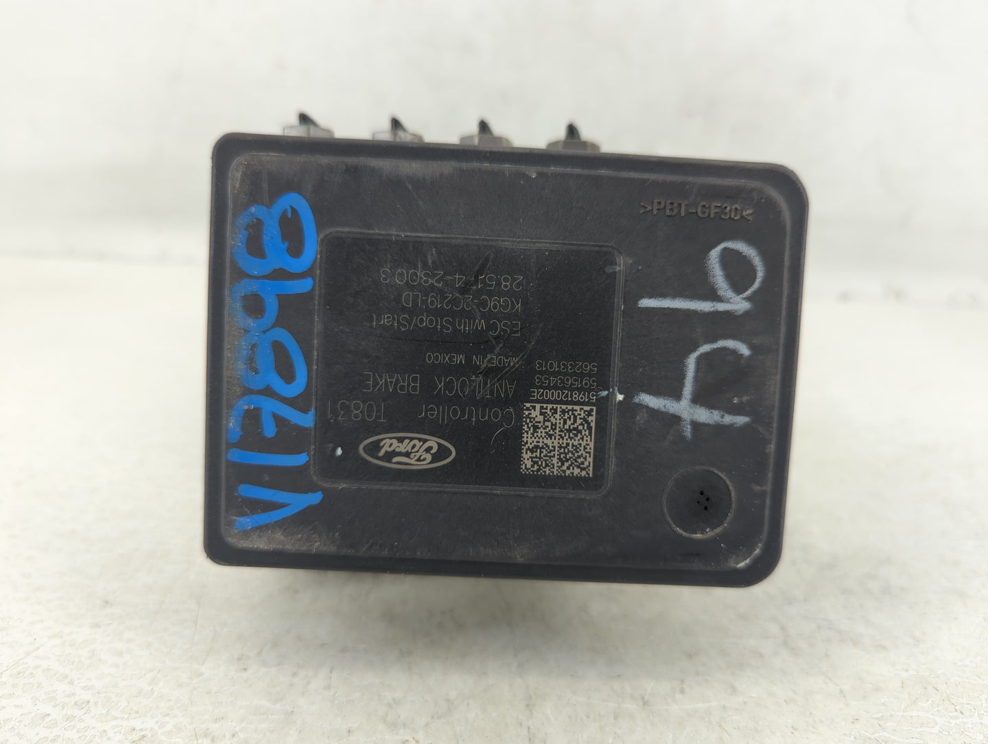 2019-2020 Ford Fusion ABS Pump Control Module Replacement P/N:KG9C-2B373-LD Fits Fits 2019 2020 OEM Used Auto Parts - Oemuse