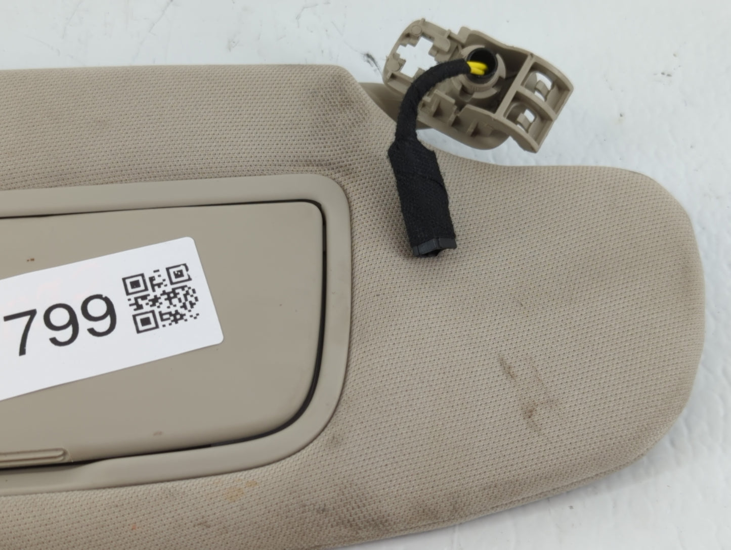 2017-2020 Ford Fusion Sun Visor Shade Replacement Passenger Right Mirror Fits Fits 2017 2018 2019 2020 OEM Used Auto Parts -