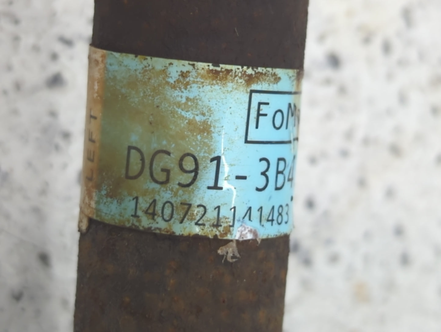 2013-2020 Ford Fusion Axle Shaft Front Driver Cv C/v - Oemusedautoparts1.com