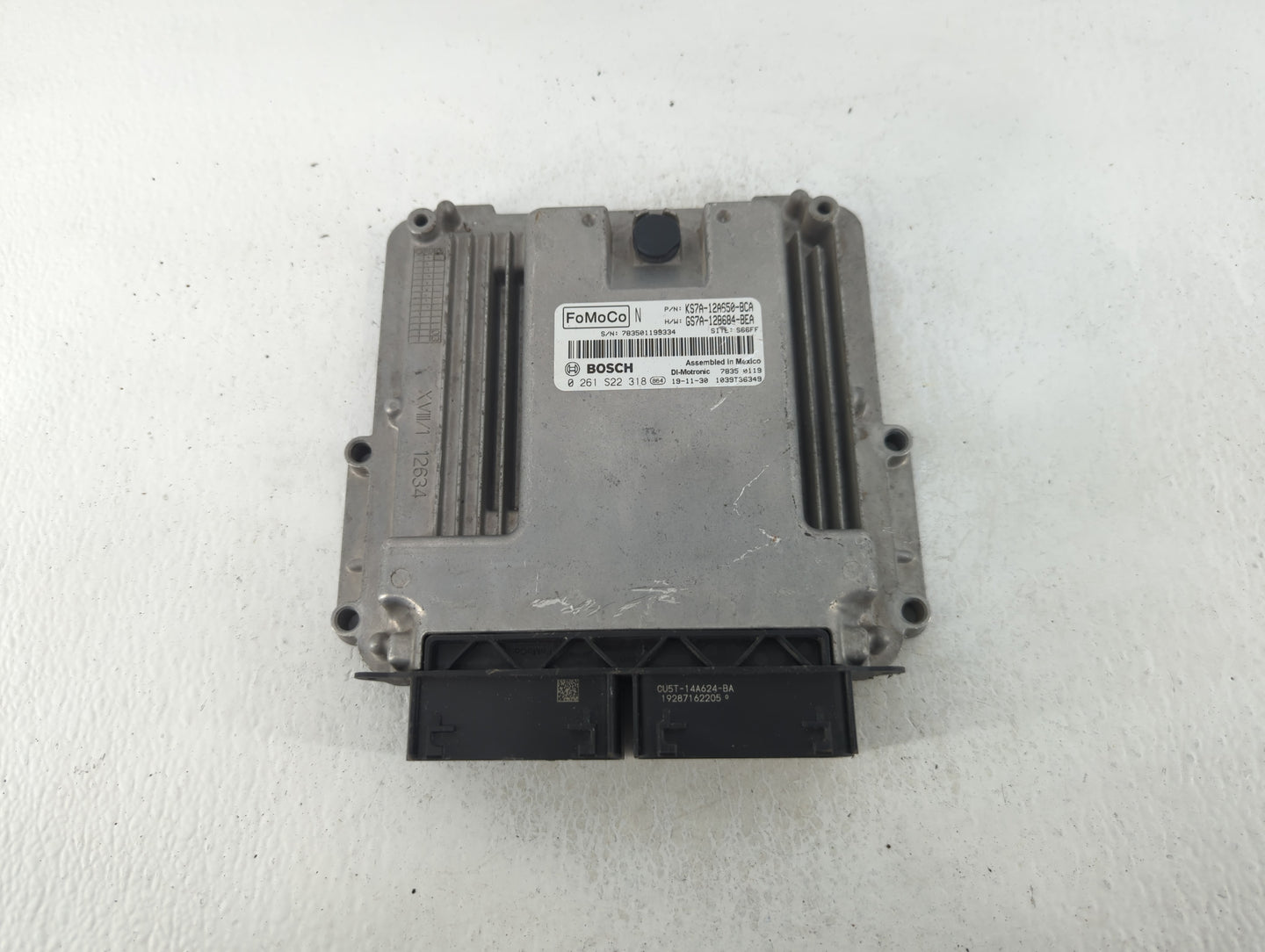2020 Ford Fusion PCM Engine Control Computer ECU ECM PCU OEM P/N:GS7A-12B684-BEA KS7A-12A650-BCA Fits OEM Used Auto Parts - 