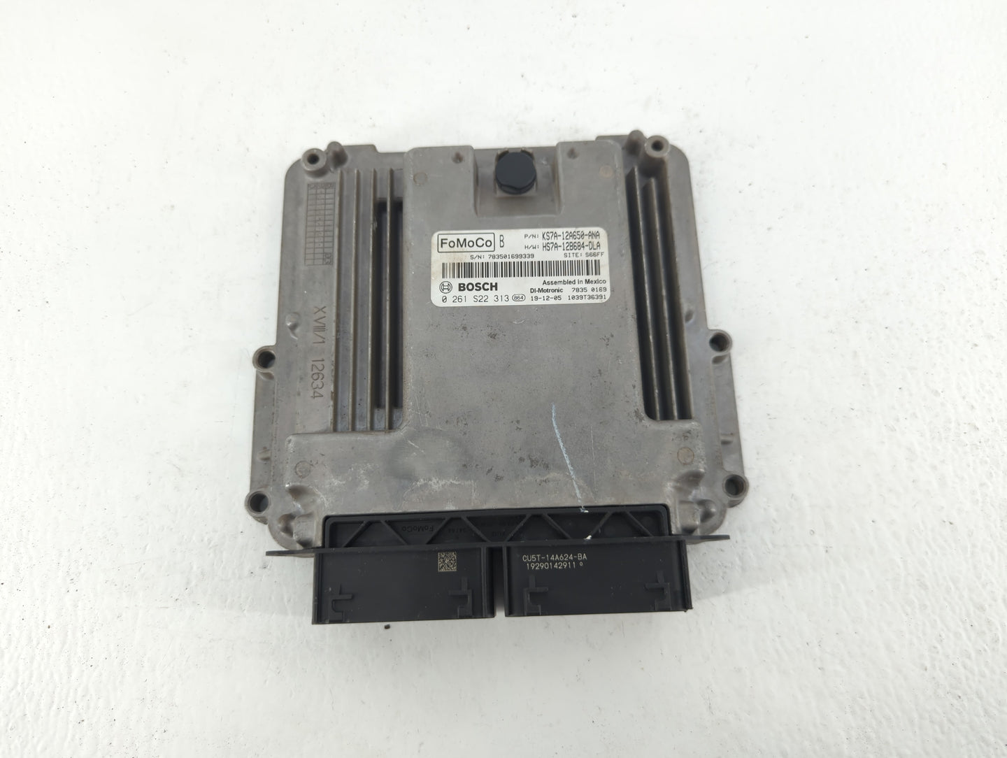 2017-2020 Ford Fusion PCM Engine Control Computer ECU ECM PCU OEM P/N:HS7A-12B684-DLA KS7A-12A650-ANA Fits OEM Used Auto Par