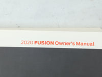 2020 Ford Fusion Owners Manual Book Guide OEM Used Auto Parts - Oemusedautoparts1.com