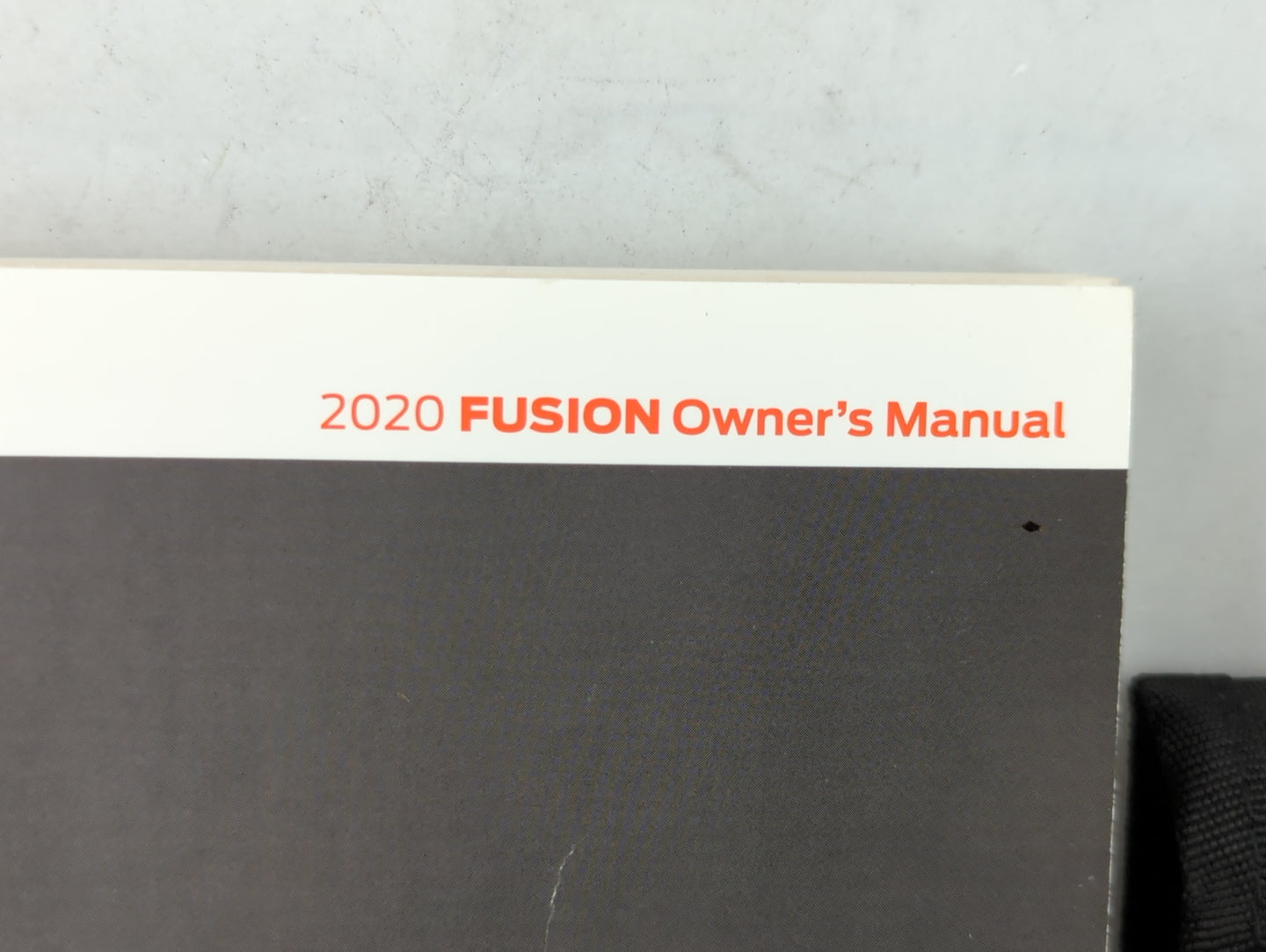 2020 Ford Fusion Owners Manual Book Guide P/N:LE5J 19A321 AA OEM Used Auto Parts - Oemusedautoparts1.com