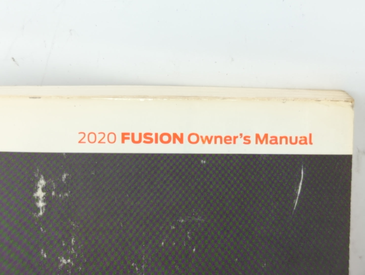 2020 Ford Fusion Owners Manual Book Guide P/N:LE5J 19A321 AB OEM Used Auto Parts - Oemusedautoparts1.com