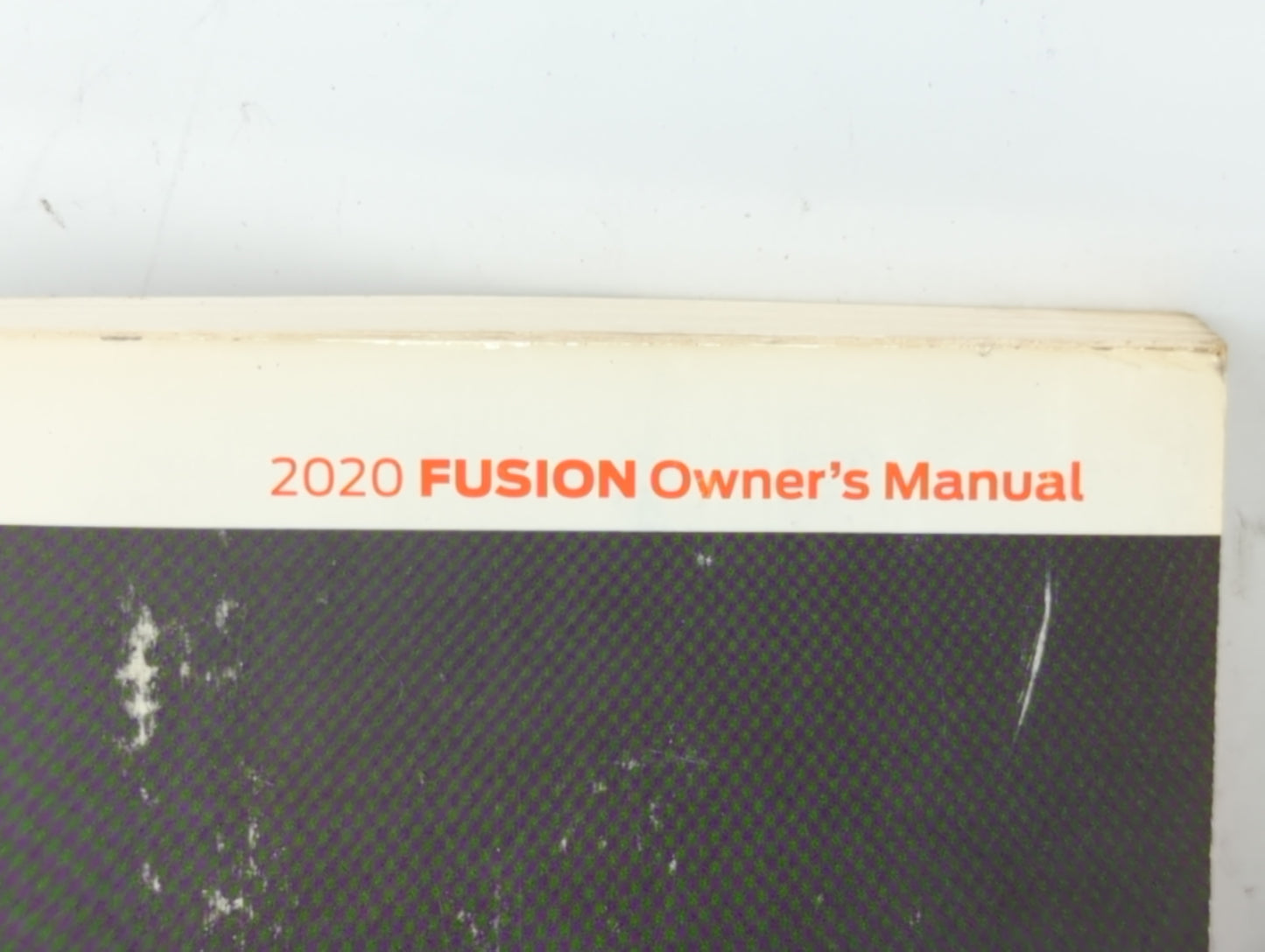 2020 Ford Fusion Owners Manual Book Guide P/N:LE5J 19A321 AB OEM Used Auto Parts - Oemusedautoparts1.com