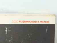 2020 Ford Fusion Owners Manual Book Guide P/N:LE5J 19A321 AB OEM Used Auto Parts - Oemusedautoparts1.com