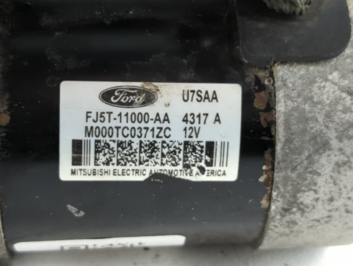 2013-2020 Ford Fusion Car Starter Motor Solenoid OEM P/N:FJ5T-11000-AA Fits Fits 2012 2013 2014 2015 2016 2017 2018 2019 202