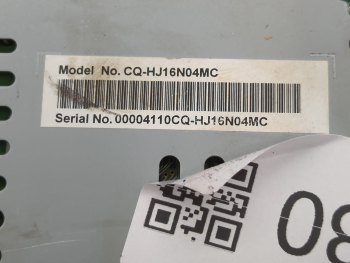2019-2020 Ford Fusion Am Fm Cd Player Radio Receiver 729380 - Oemusedautoparts1.com