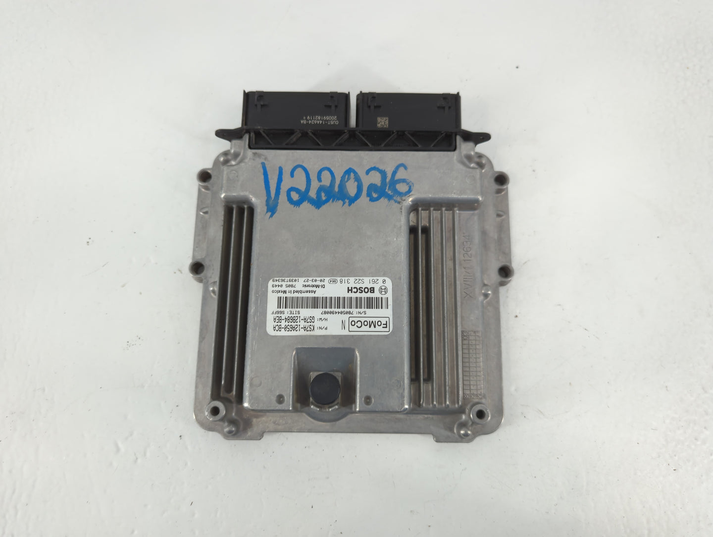 2020 Ford Fusion PCM Engine Control Computer ECU ECM PCU OEM P/N:0 261 S22 318 GS7A-12B684-BEA, KS7A-12A650-BCA Fits OEM Use