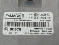 2020 Ford Fusion PCM Engine Control Computer ECU ECM PCU OEM P/N:0 261 S22 318 GS7A-12B684-BEA, KS7A-12A650-BCA Fits OEM Use