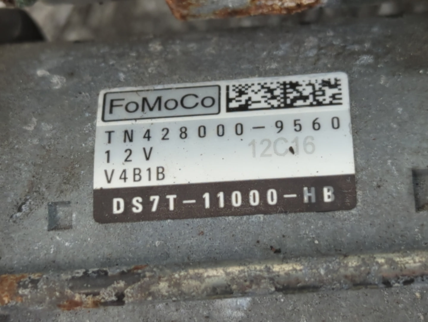 2013-2020 Ford Fusion Car Starter Motor Solenoid OEM P/N:DS7T-11000-HB Fits Fits 2013 2014 2015 2016 2017 2018 2019 2020 OEM