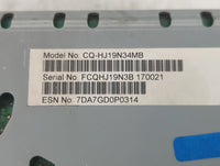 2020 Ford Fusion Radio AM FM Cd Player Receiver Replacement Fits OEM Used Auto Parts - Oemusedautoparts1.com
