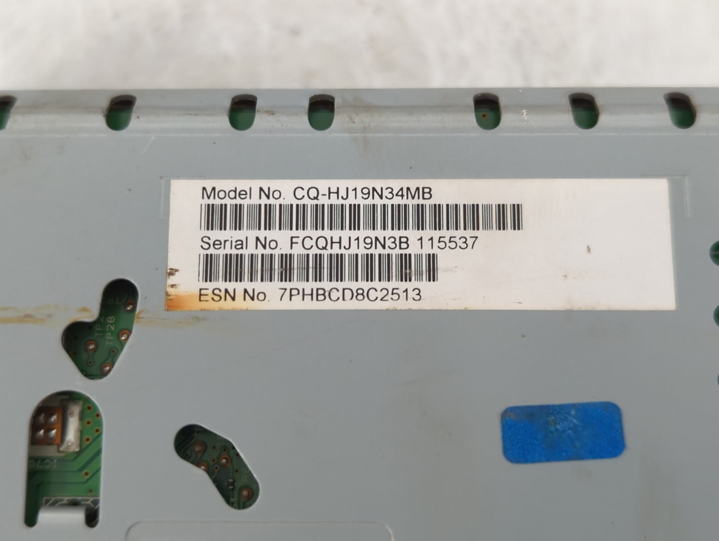 2017-2020 Ford Fusion Radio AM FM Cd Player Receiver Replacement Fits Fits 2017 2018 2019 2020 OEM Used Auto Parts - Oemused