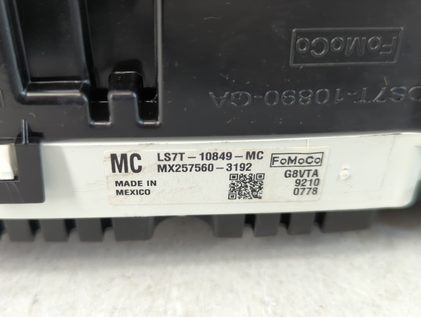 2020 Ford Fusion Instrument Cluster Speedometer Gauges P/N:LS7T-10849-MC Fits OEM Used Auto Parts - Oemusedautoparts1.com