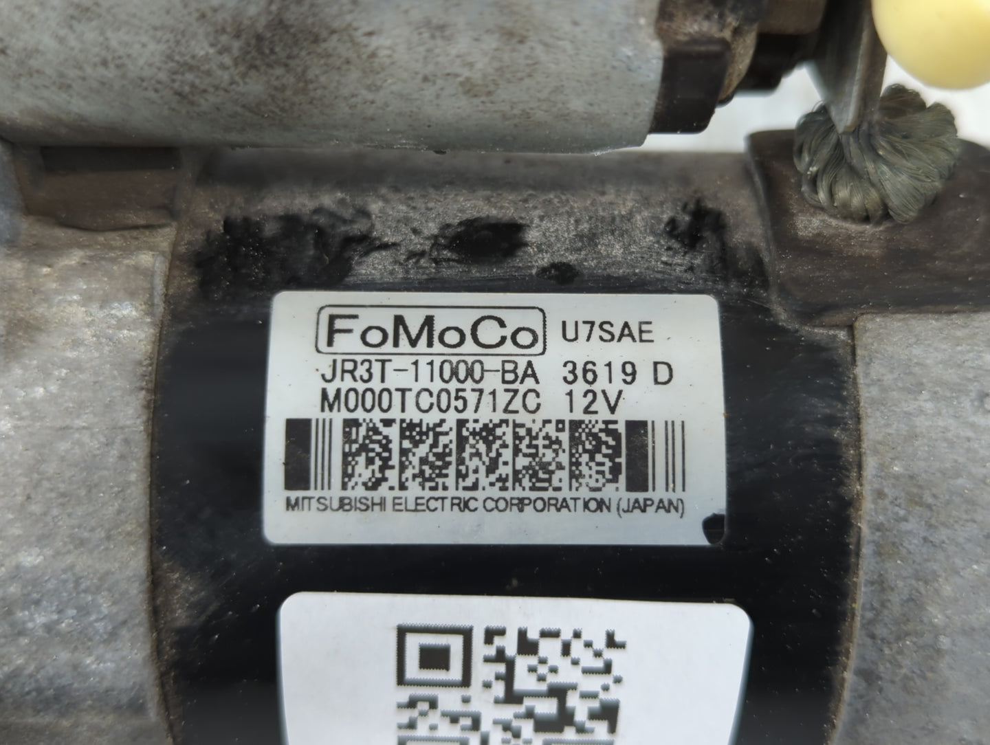 2018-2022 Ford Mustang Car Starter Motor Solenoid OEM P/N:JR3T-11000-BA Fits Fits 2018 2019 2020 2021 2022 OEM Used Auto Par
