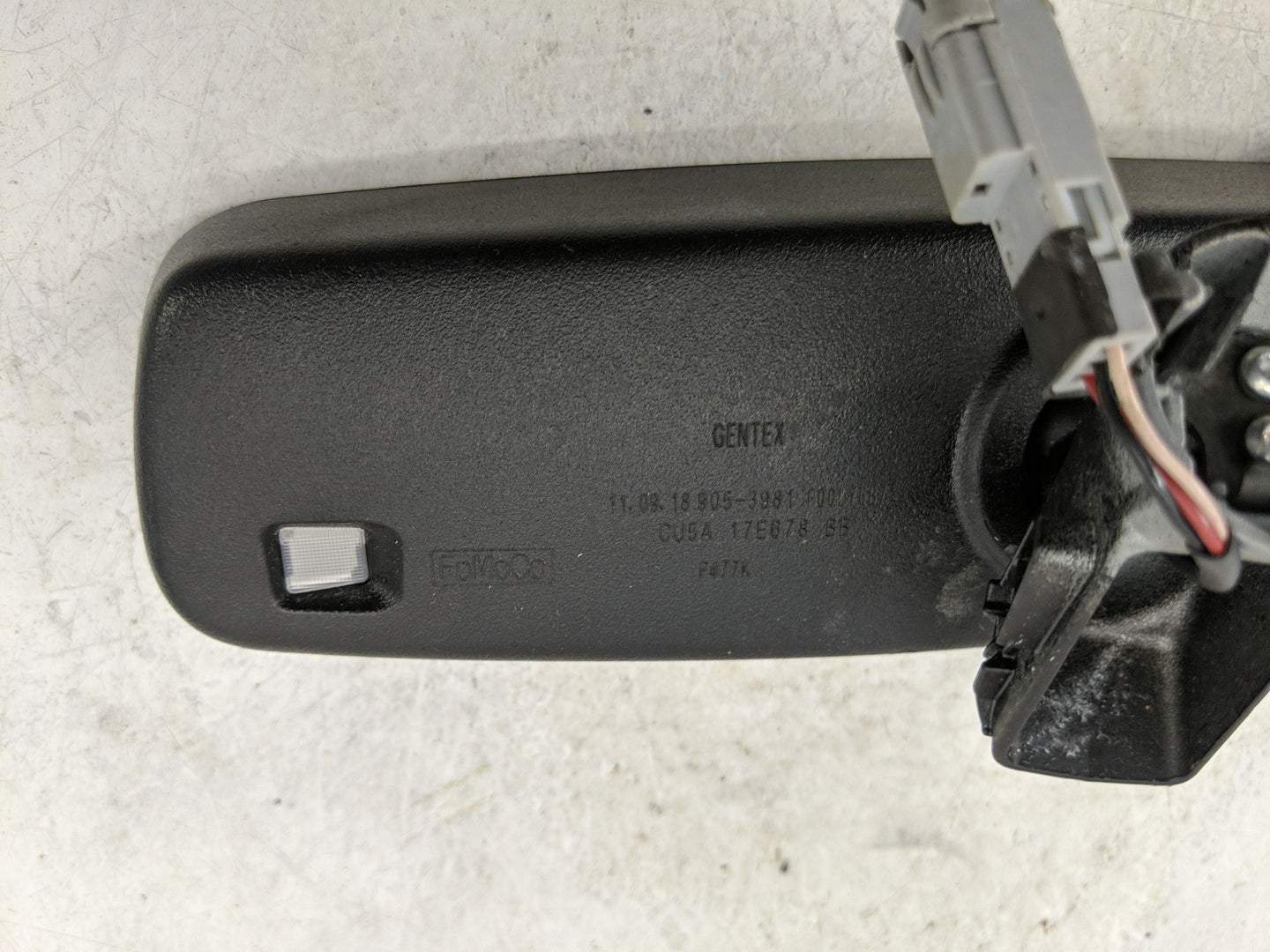 2015-2022 Ford Mustang Interior Rear View Mirror Replacement OEM P/N:E1046533 Fits Fits 2015 2016 2017 2018 2019 2020 2021 2