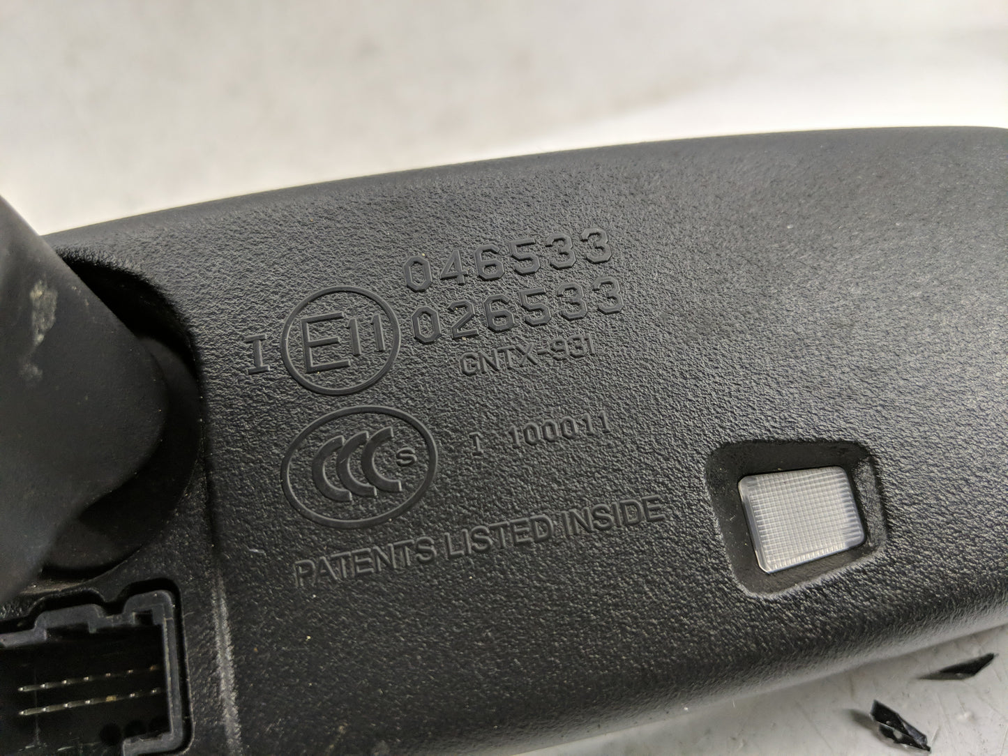 2015-2022 Ford Mustang Interior Rear View Mirror Replacement OEM Fits Fits 2015 2016 2017 2018 2019 2020 2021 2022 OEM Used 