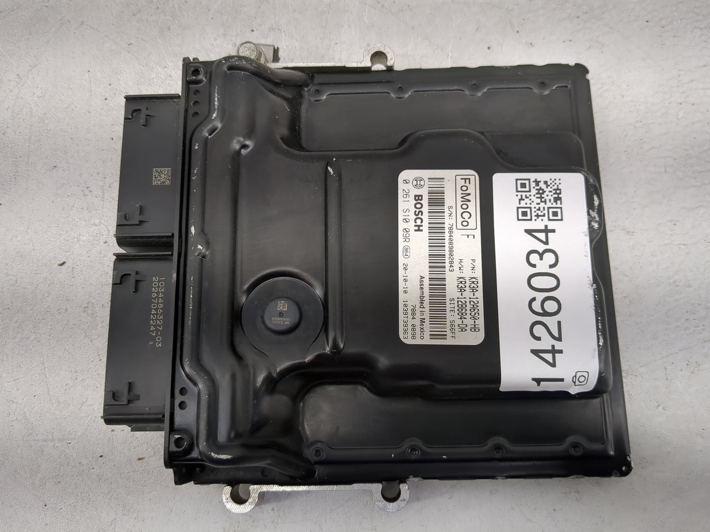 2019-2022 Ford Mustang PCM Engine Control Computer ECU ECM PCU OEM P/N:KR3A-12A650-HB KR3A-12B684-DA Fits Fits 2019 2020 202