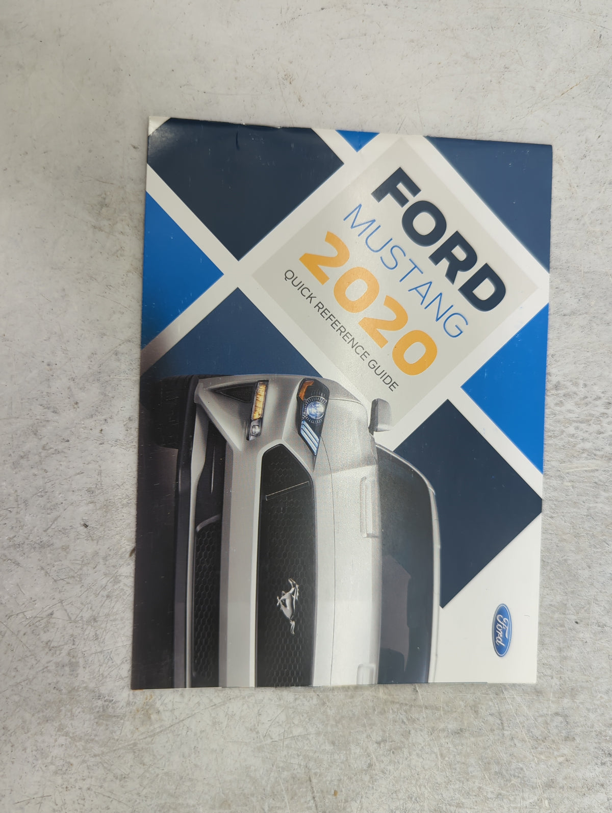 2020 Ford Mustang Owners Manual Book Guide P/N:LR3J19A321AB LR3J19G217AA OEM Used Auto Parts - Oemusedautoparts1.com