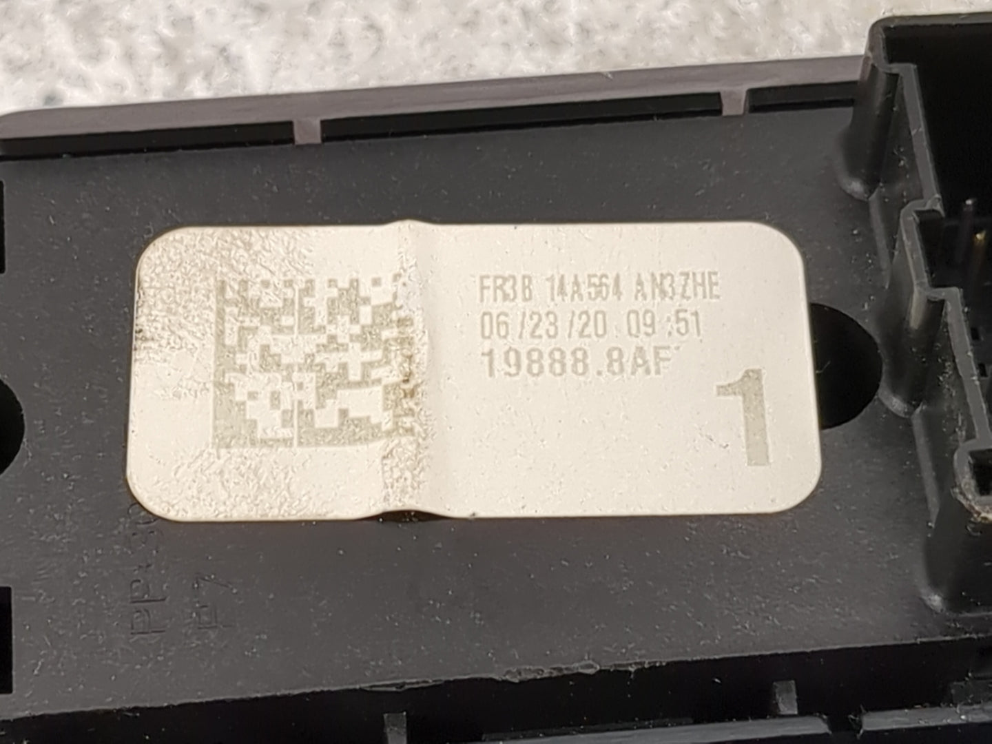 2015-2022 Ford Mustang Master Power Window Switch Replacement Driver Side Left P/N:FR3B 14A564 AN3ZHE Fits OEM Used Auto Par