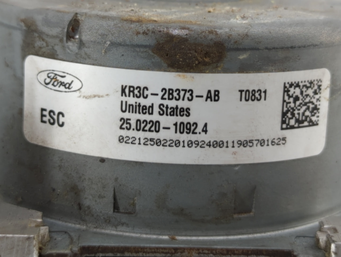 2019-2022 Ford Mustang ABS Pump Control Module Replacement P/N:KR3C-2C219-AB KR3C-2B373-AB Fits Fits 2019 2020 2021 2022 OEM