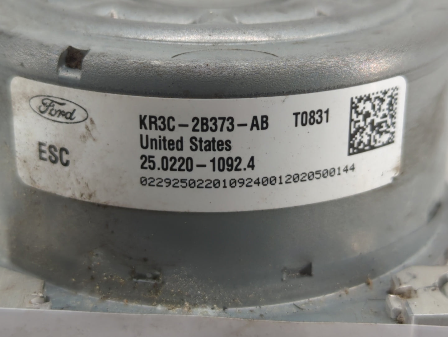 2019-2022 Ford Mustang ABS Pump Control Module Replacement P/N:KR3C-2C219-AB KR3C-2B373-AB Fits Fits 2019 2020 2021 2022 OEM