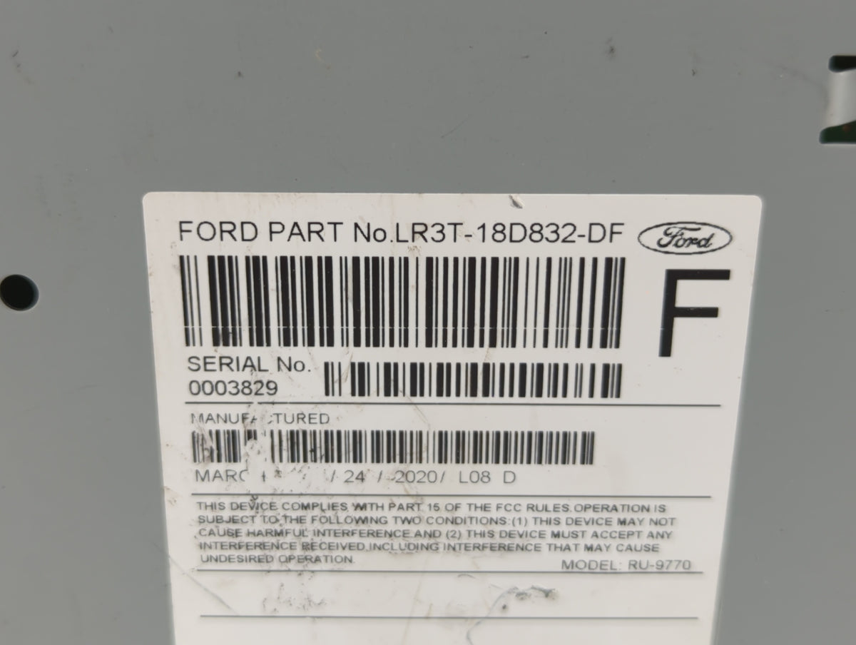 2018-2020 Ford Mustang Am Fm Cd Player Radio Receiver 515867 - Oemusedautoparts1.com