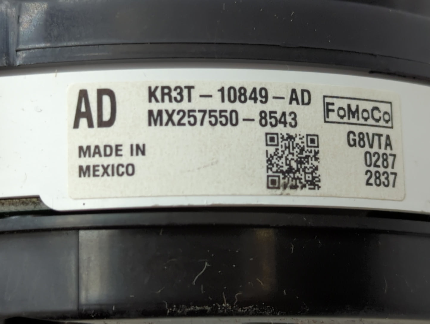 2020 Ford Mustang Instrument Cluster Speedometer Gauges P/N:KR3T-10849-AD Fits OEM Used Auto Parts - Oemusedautoparts1.com