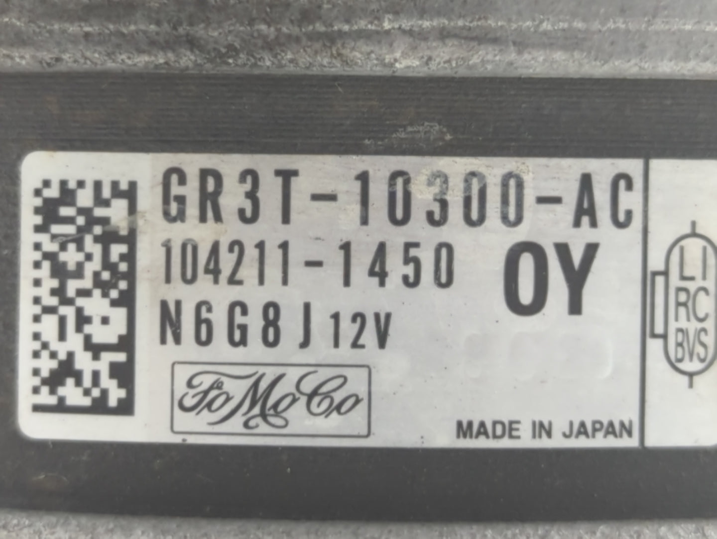 2016-2022 Ford Mustang Alternator Replacement Generator Charging Assembly Engine OEM P/N:GR3T-10300-AC GR3T-10300-AB Fits OE
