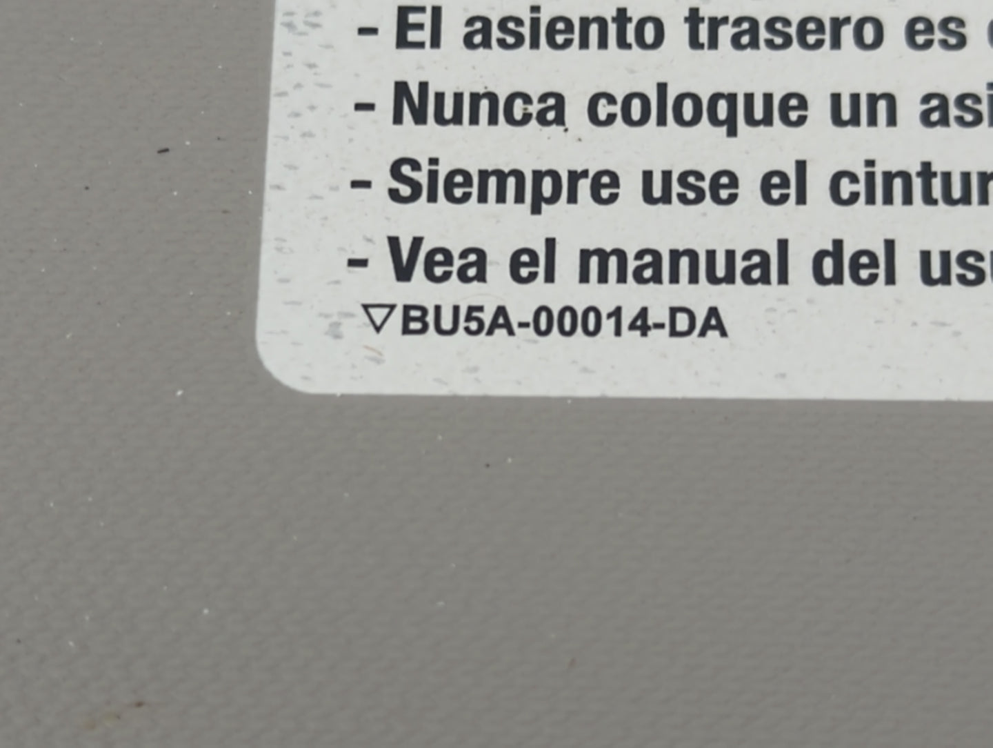 2014-2021 Ford Transit Sun Visor Shade Replacement Passenger Right Mirror Fits Fits 2014 2015 2016 2017 2018 2019 2020 2021 