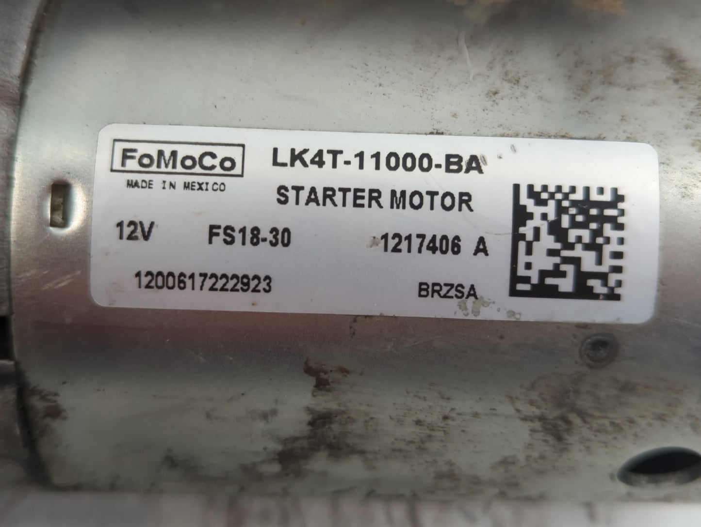 2020-2021 Ford Transit-150 Car Starter Motor Solenoid OEM P/N:LK4T-11000-BA Fits Fits 2020 2021 OEM Used Auto Parts - Oemuse