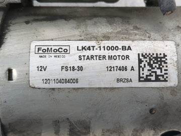 2020-2021 Ford Transit-250 Car Starter Motor Solenoid OEM P/N:LK4T-11000-BA Fits Fits 2020 2021 OEM Used Auto Parts