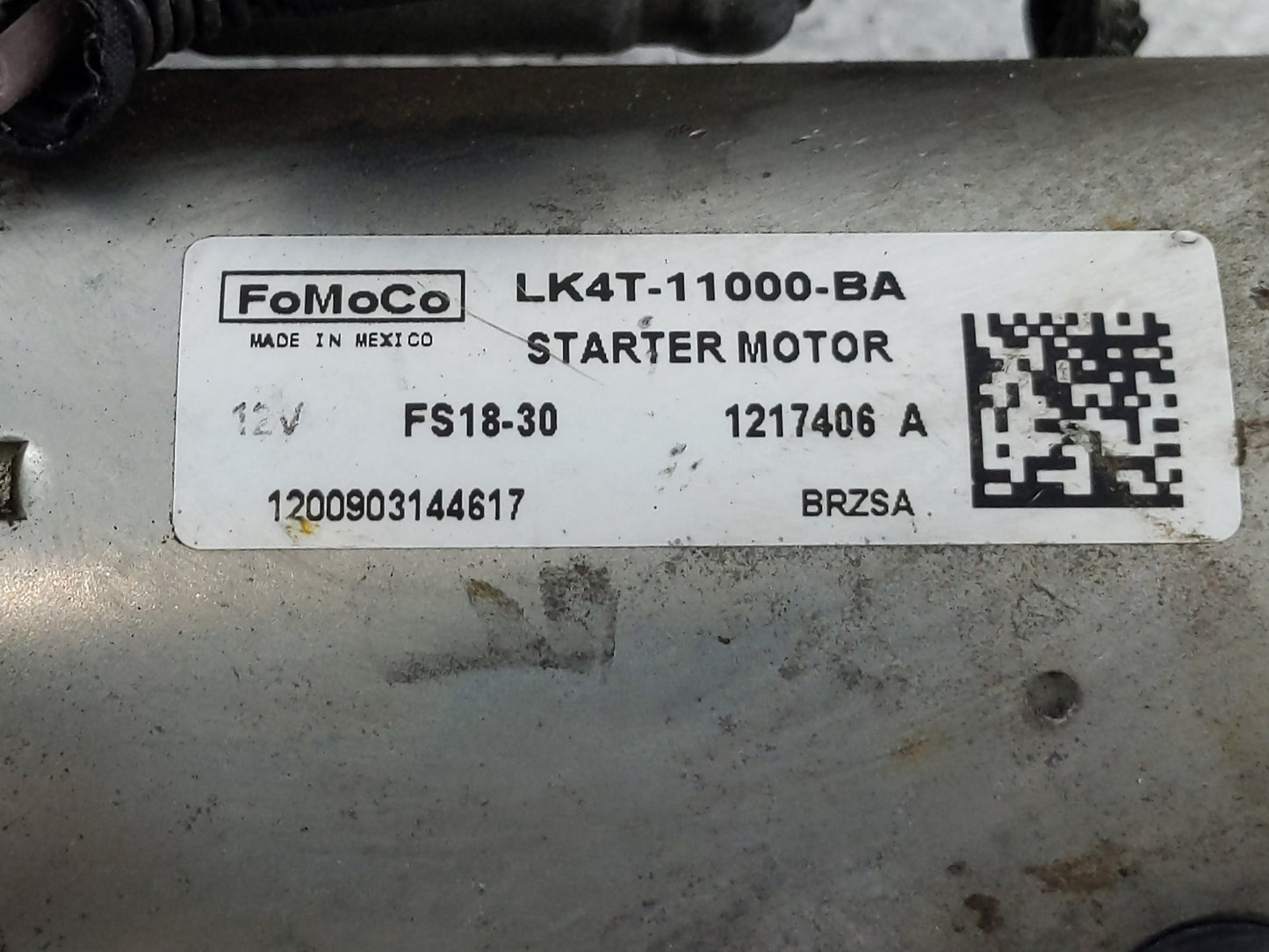 2020-2021 Ford Transit-250 Car Starter Motor Solenoid OEM P/N:LK4T-11000-BA Fits Fits 2020 2021 OEM Used Auto Parts - Oemuse