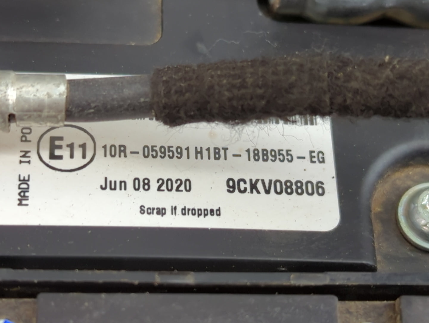 2020 Ford Transit-250 Radio AM FM Cd Player Receiver Replacement P/N:10R-059591 H1BT-18B955-EG Fits OEM Used Auto Parts - Oe