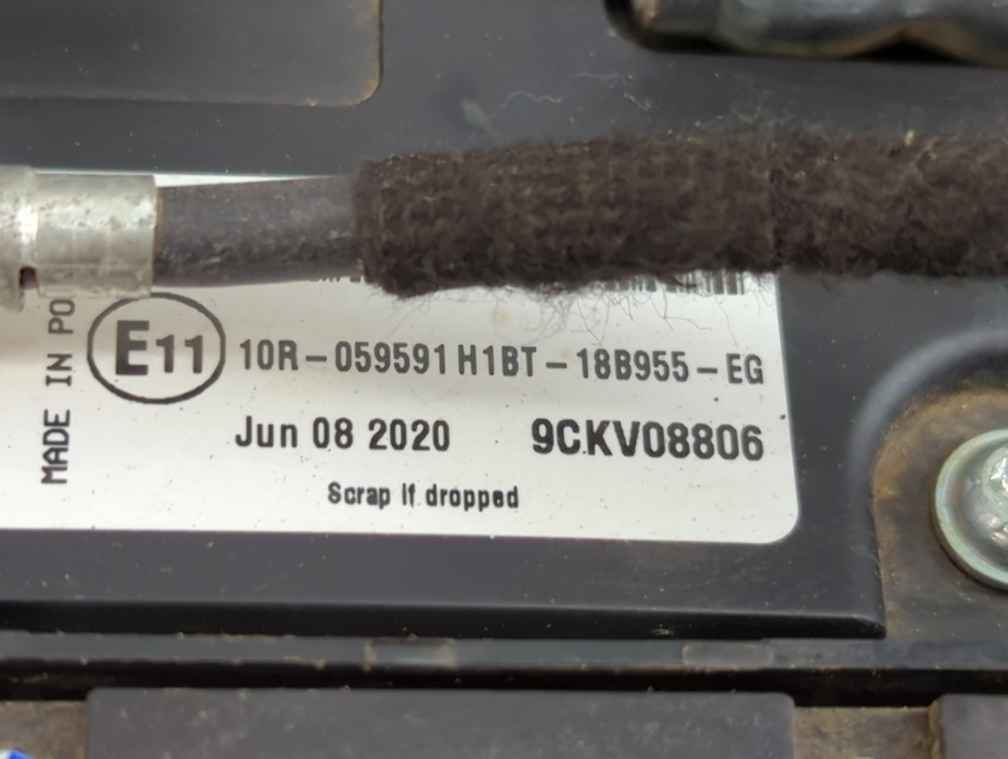 2020 Ford Transit-250 Radio AM FM Cd Player Receiver Replacement P/N:10R-059591 H1BT-18B955-EG Fits OEM Used Auto Parts - Oe