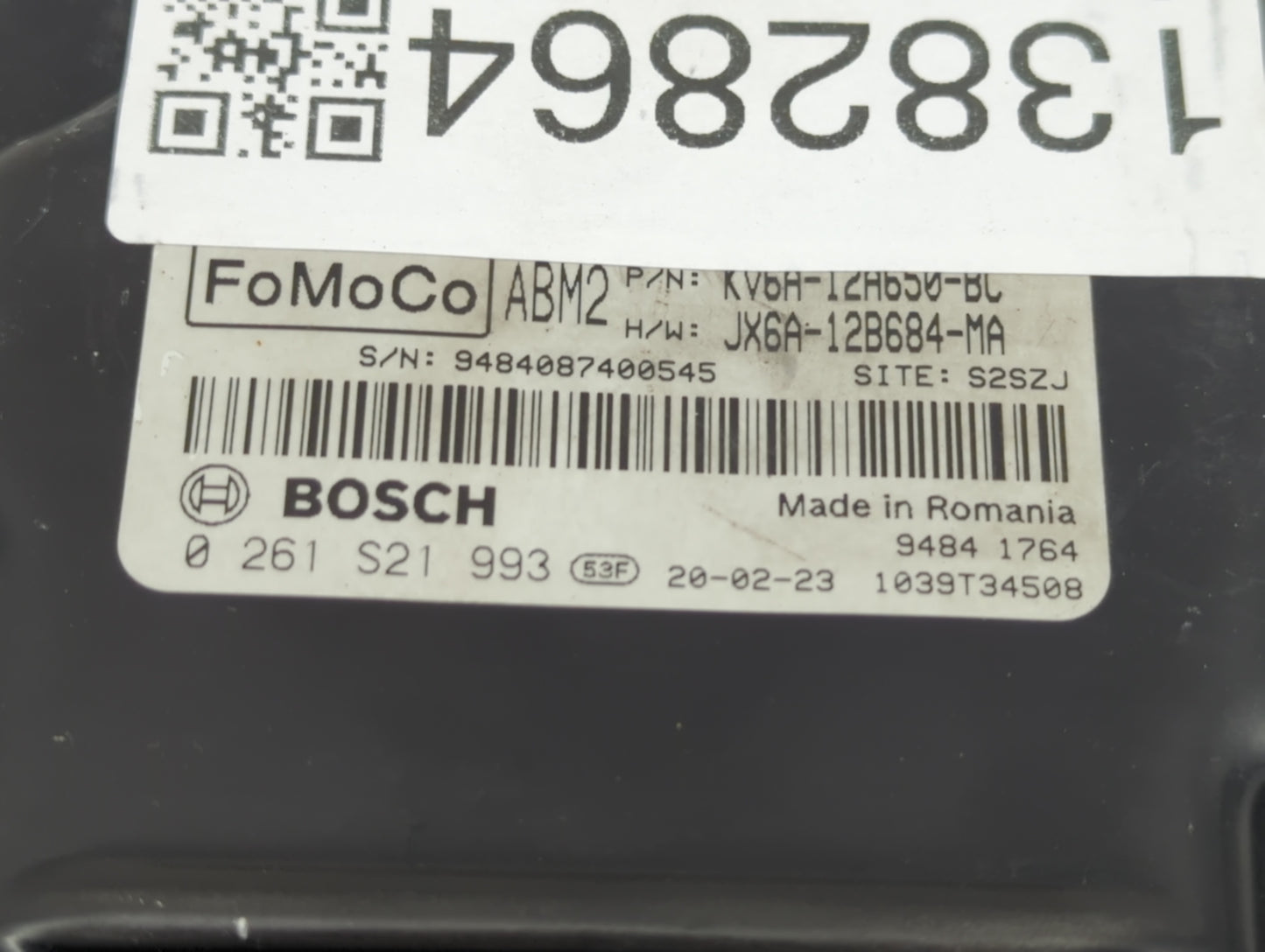 2020 Ford Transit-250 PCM Engine Control Computer ECU ECM PCU OEM P/N:KV6A-12650-BC Fits Fits 2019 2021 OEM Used Auto Parts 