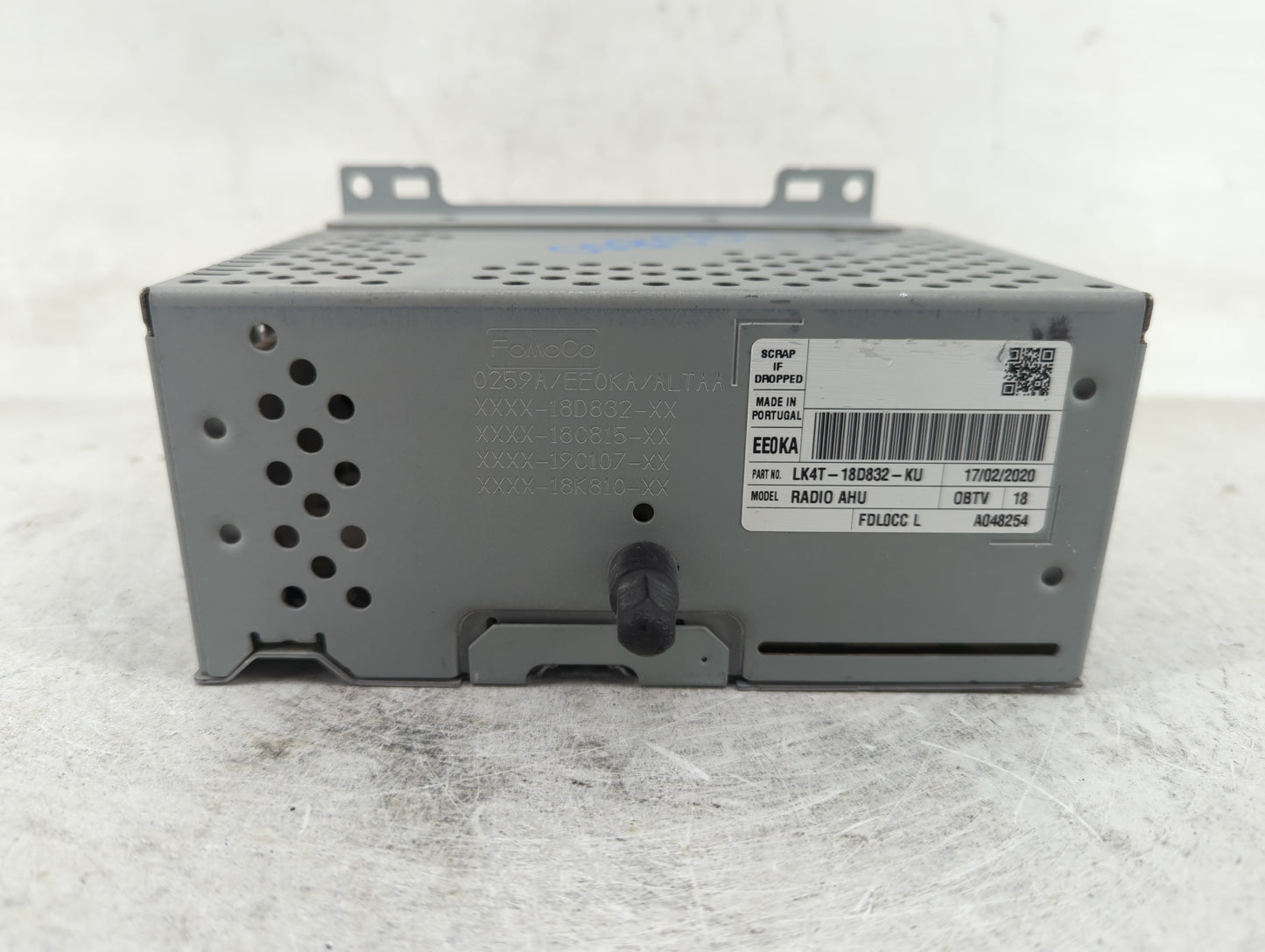 2020 Ford Transit-250 Radio AM FM Cd Player Receiver Replacement P/N:LK4T-18D832-KU Fits OEM Used Auto Parts - Oemusedautopa