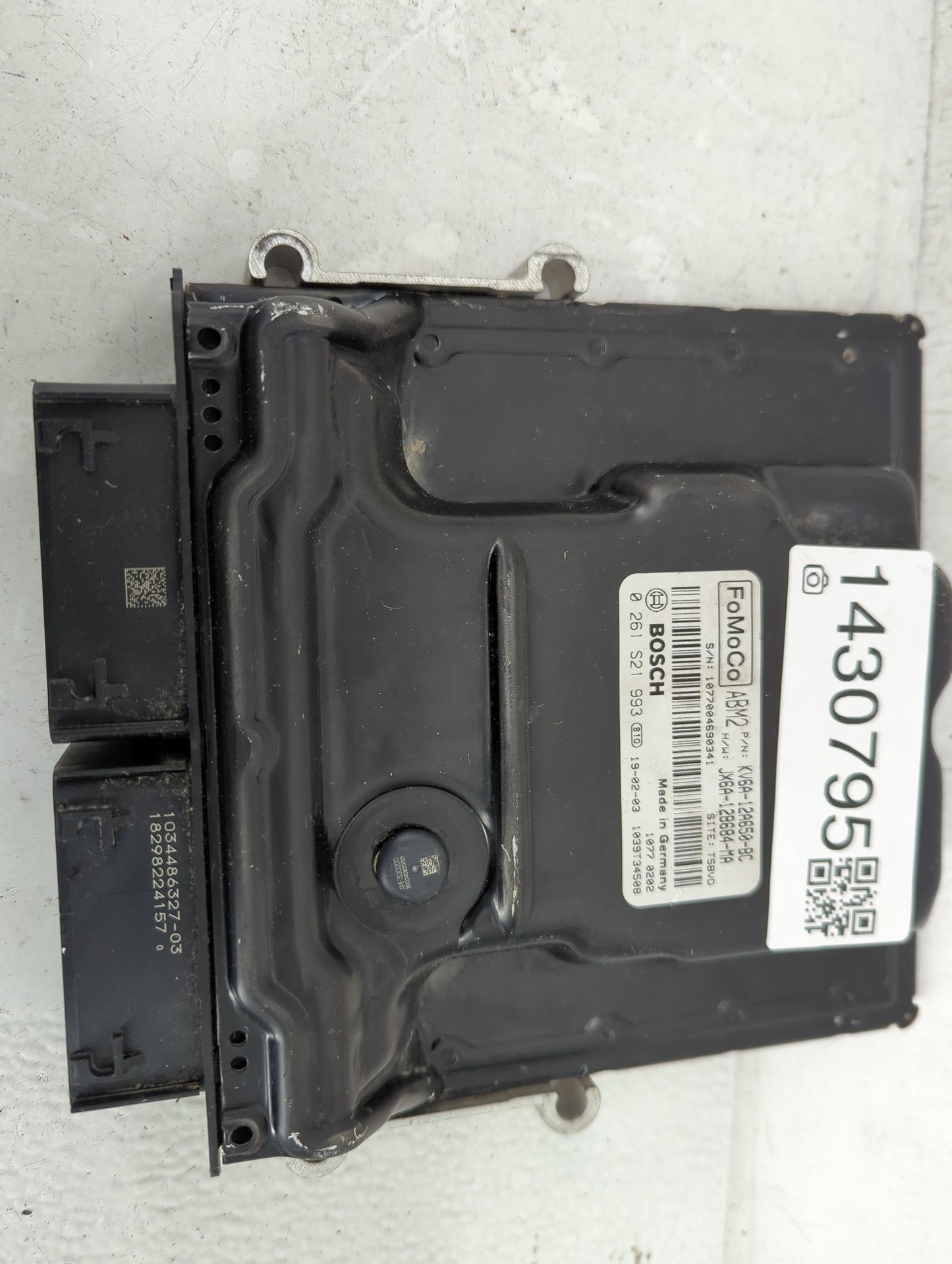 2020 Ford Transit-250 PCM Engine Control Computer ECU ECM PCU OEM P/N:JX6A-12B684-MA KV6A-12A650-BC Fits Fits 2019 2021 OEM 