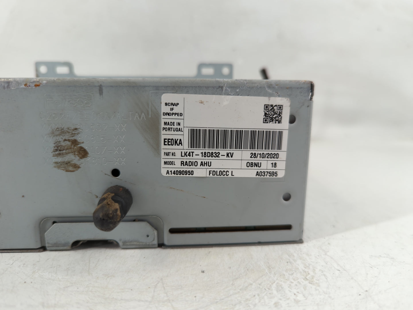 2020 Ford Transit-350 Radio AM FM Cd Player Receiver Replacement P/N:LK4T-18D832-KV Fits OEM Used Auto Parts - Oemusedautopa