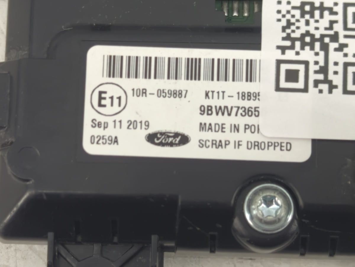 2019-2021 Ford Transit Connect Information Radio Display Screen - Oemusedautoparts1.com