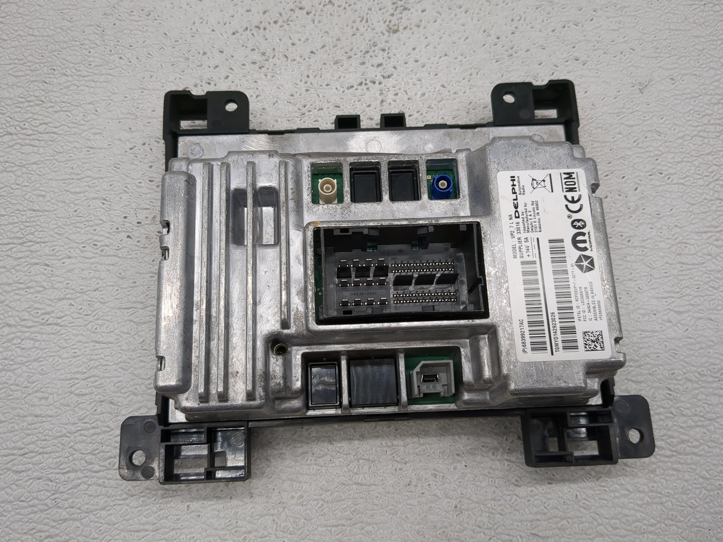 2019-2020 Ford Transit Connect Radio AM FM Cd Player Receiver Replacement P/N:68399217AC Fits Fits 2019 2020 OEM Used Auto P