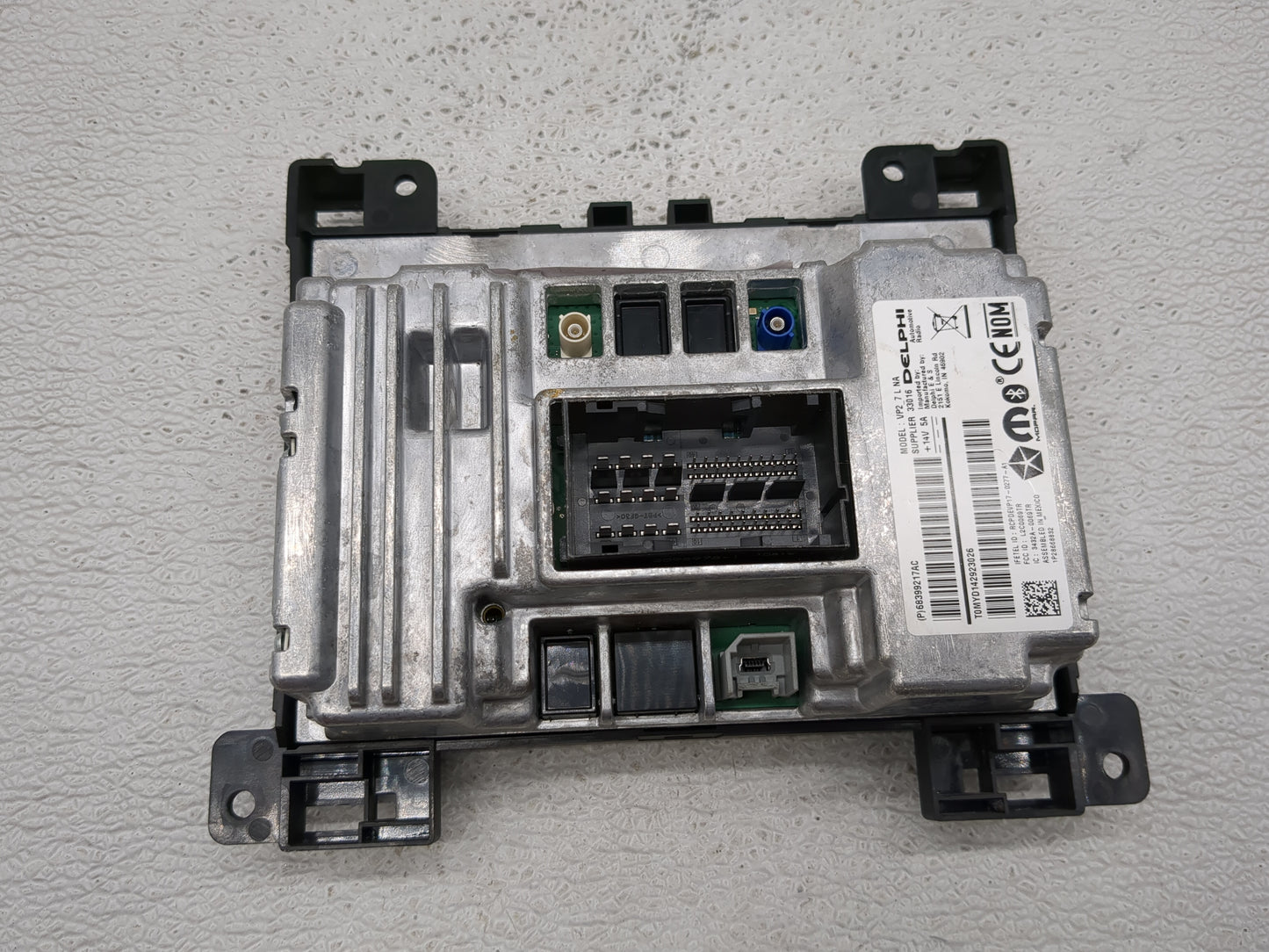 2019-2020 Ford Transit Connect Radio AM FM Cd Player Receiver Replacement P/N:68399217AC Fits Fits 2019 2020 OEM Used Auto P