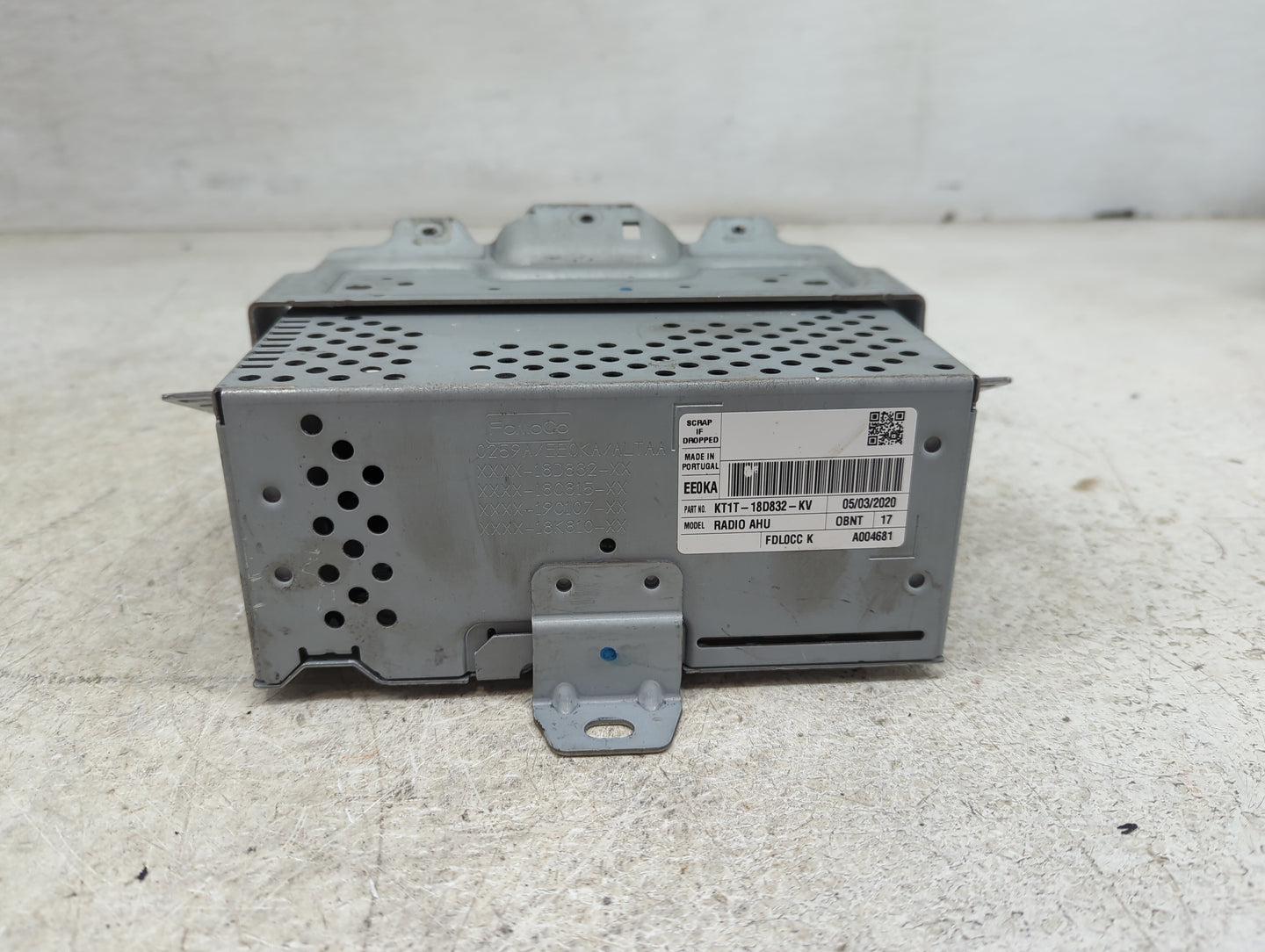 2019-2021 Ford Transit Connect Radio AM FM Cd Player Receiver Replacement P/N:KT1T-18D832-KV Fits Fits 2019 2020 2021 OEM Us