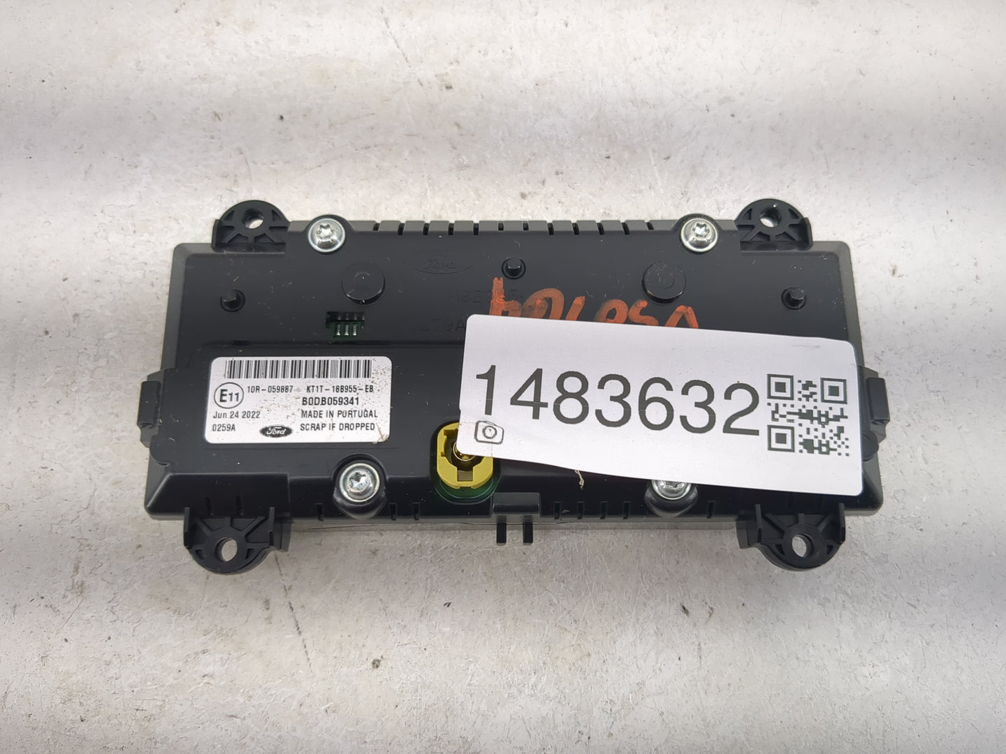 2019-2021 Ford Transit Connect Information Display Screen 1483632 - Oemusedautoparts1.com