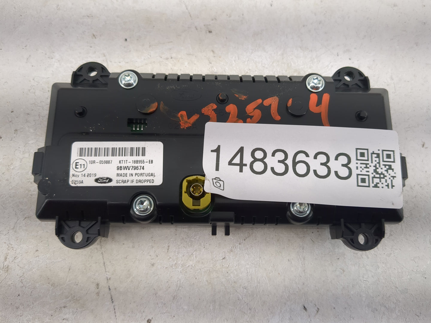 2019-2021 Ford Transit Connect Information Display Screen 1483633 - Oemusedautoparts1.com