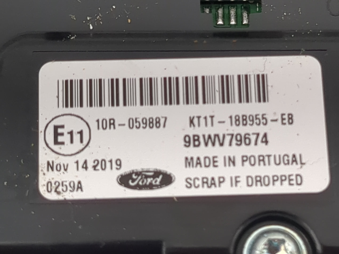 2019-2021 Ford Transit Connect Information Display Screen 1483633 - Oemusedautoparts1.com